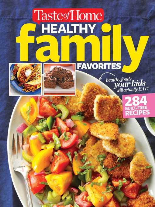 Title details for Taste of Home Healthy Family Favorites Cookbook by Editors at Taste of Home - Available